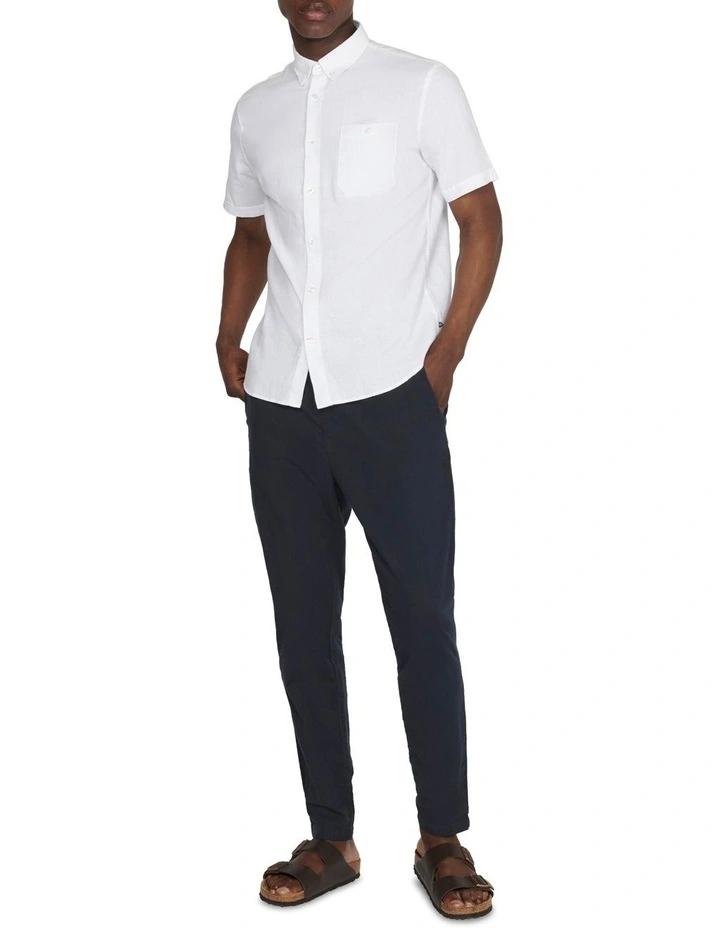 Trostol Short Sleeve Shirt in White