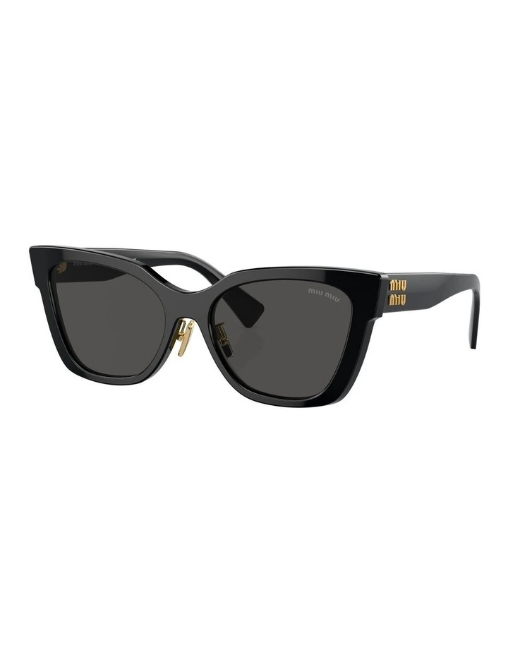 MU 02ZS Sunglasses in Black