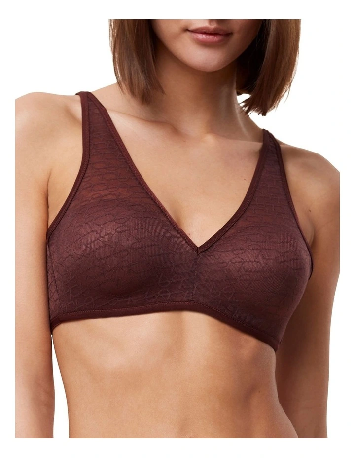 Signature Sheer Ex Bra in Decadent Chocolate