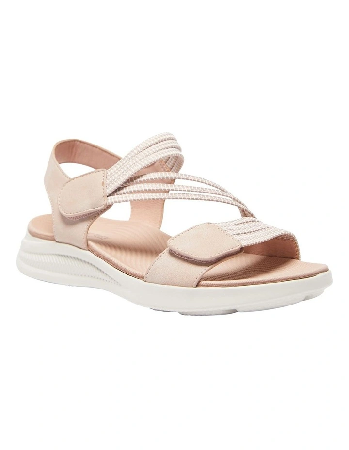 Neon Sandals In Blush Multi