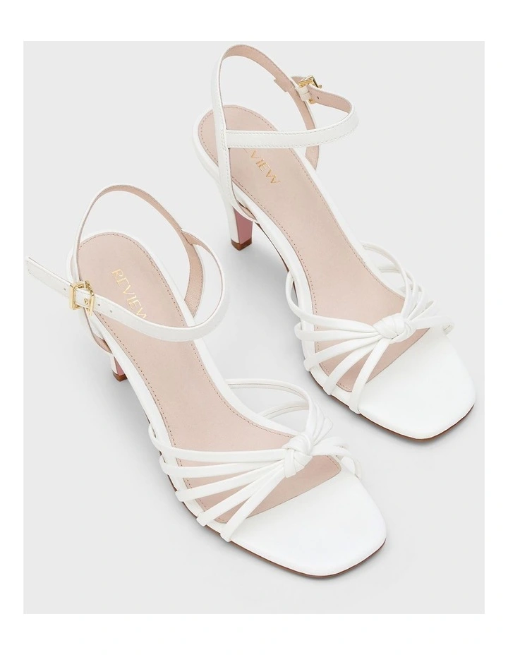 Natalie Heel in White