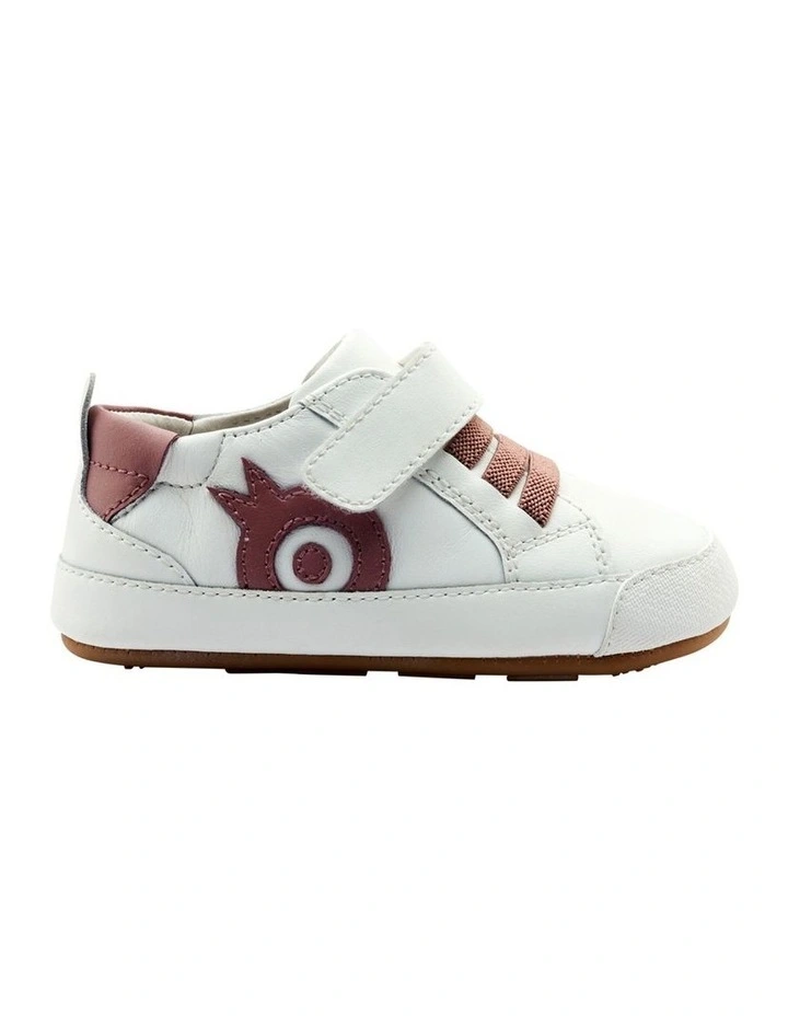 Baby Dash Prewalker Sneaker in White