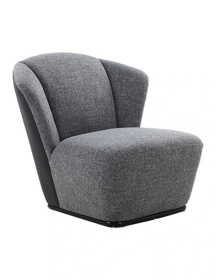Astrid Single Seater Sofa in Grey
