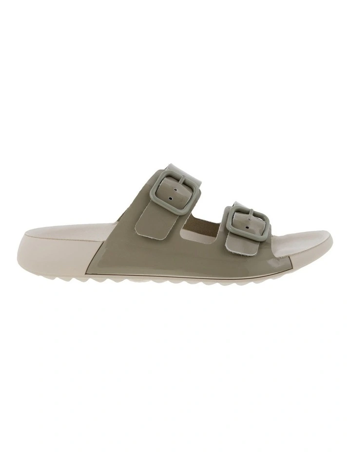Cozmo Leather Sandal in Green