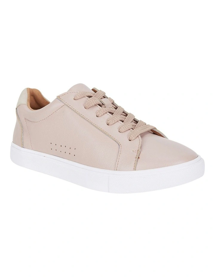 Serena Sneakers in Blush Leather