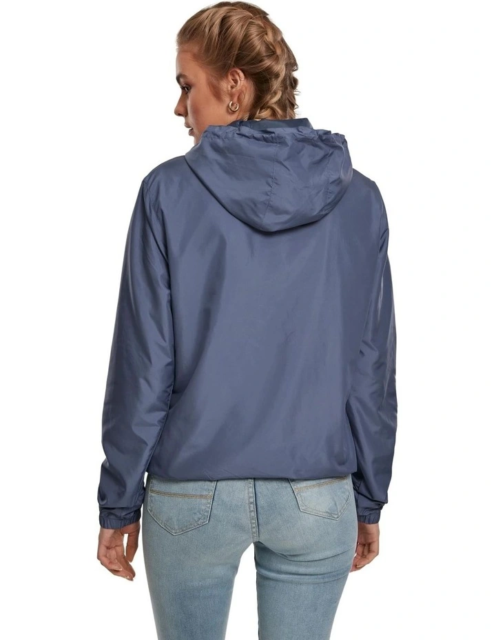 Basic Pull Over Active Jacket In Vintage Blue