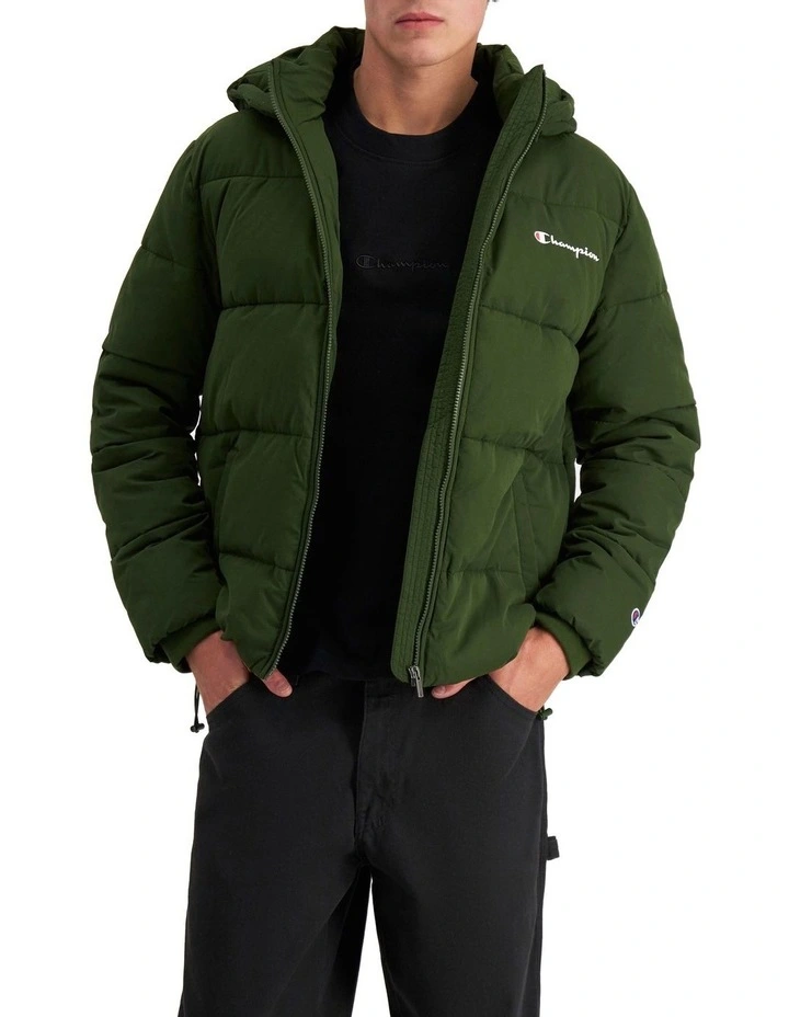 Rochester Athletic Puffer Jacket in Young Night