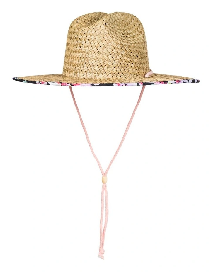 Pina To My Colada Straw Sun Hat in Anthracite New Life