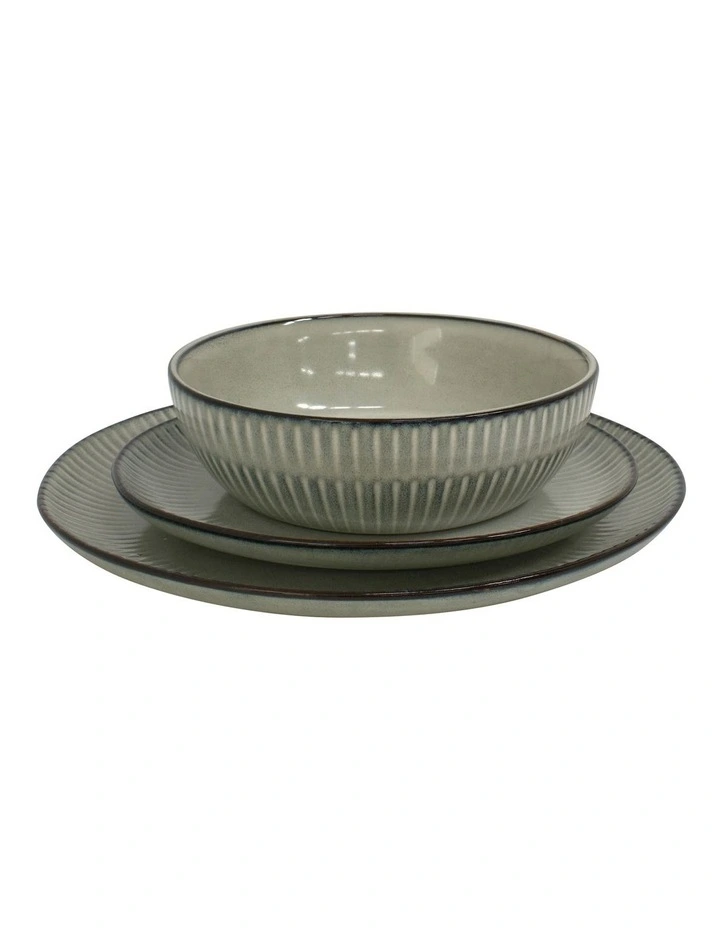 Bonnie Dinner Set 12 Pack in Blue