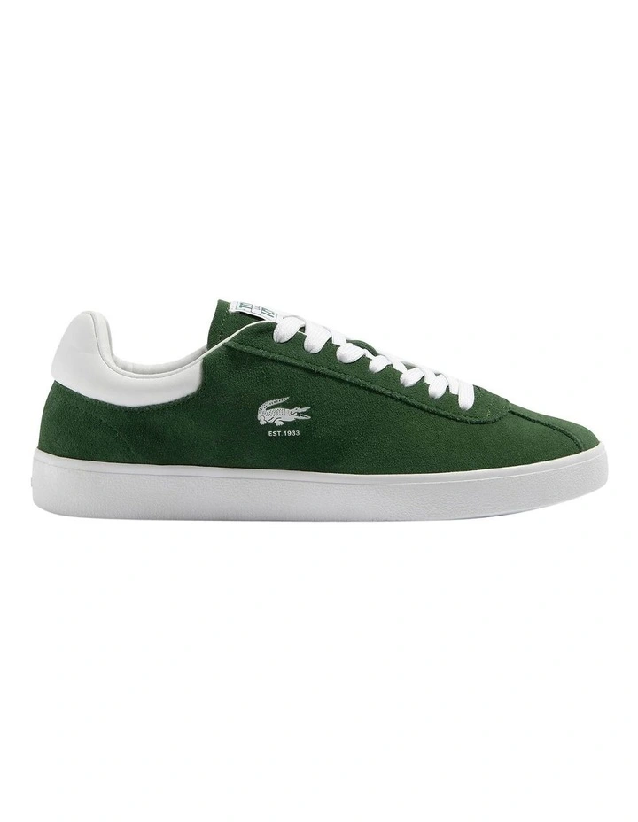 Baseshot 223 1 SMA Sneaker in Dark Green/White