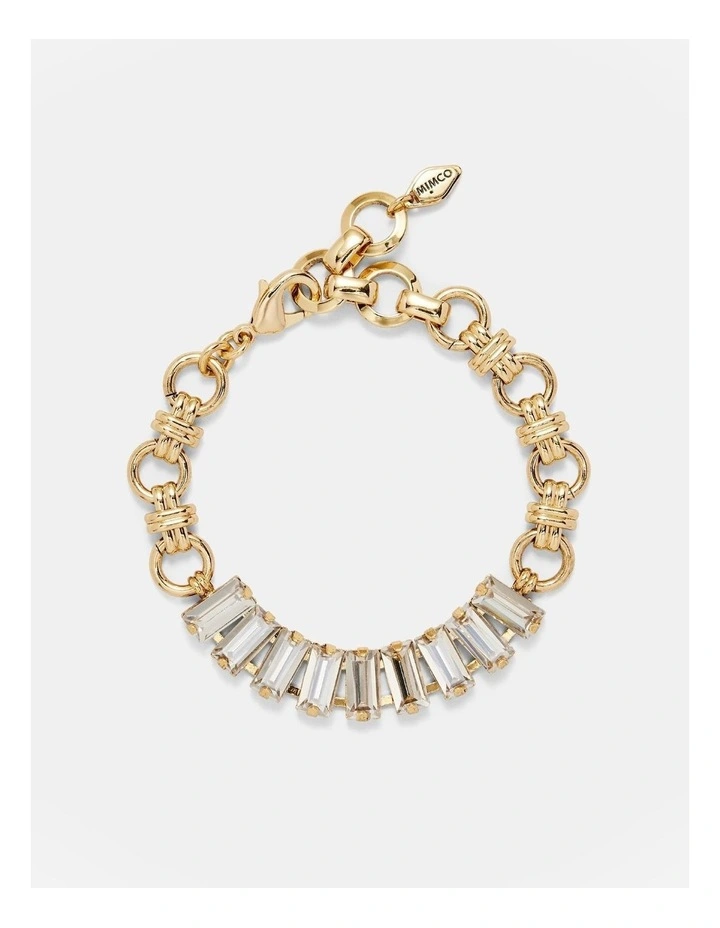Descent Bracelet in Gold