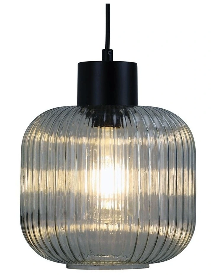 Miller Pendant Light 20cm Black