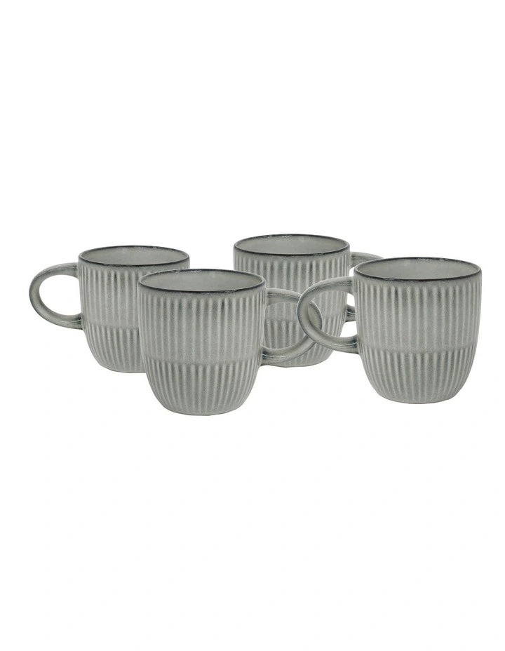 Bonnie Mug 350ml Set of 4 in Blue