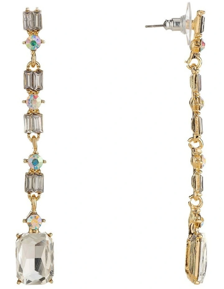 August Earring in Crystal