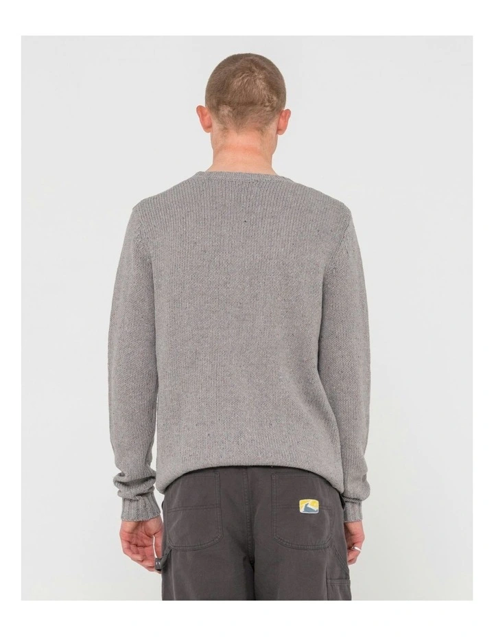 Magnuson Crew Neck Knit in Oyster Gray