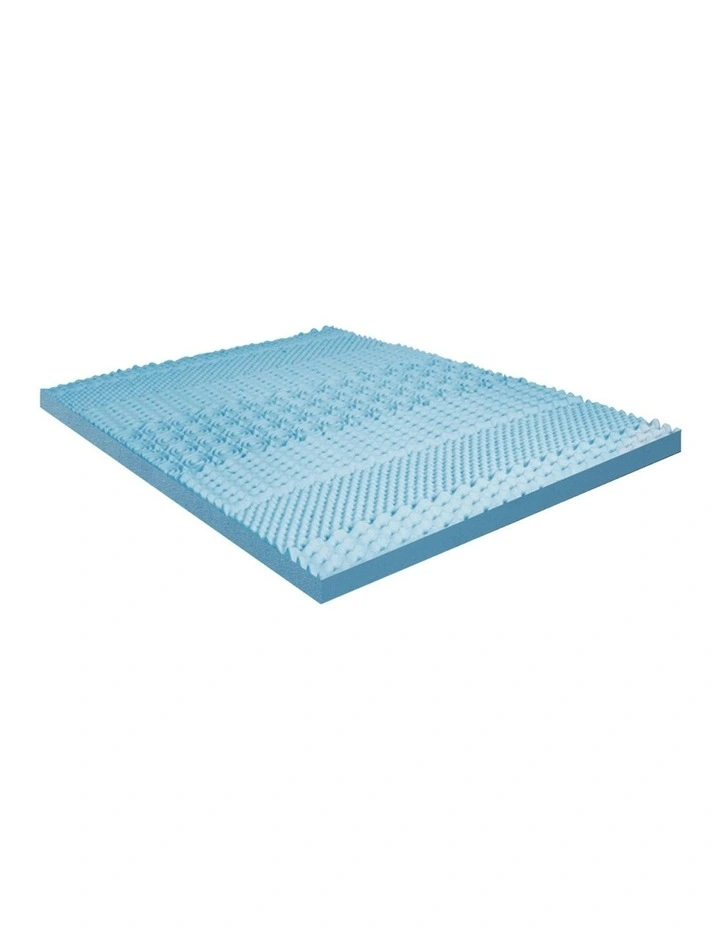 Memory Foam Bamboo Large Mattress Topper 8cm in White
