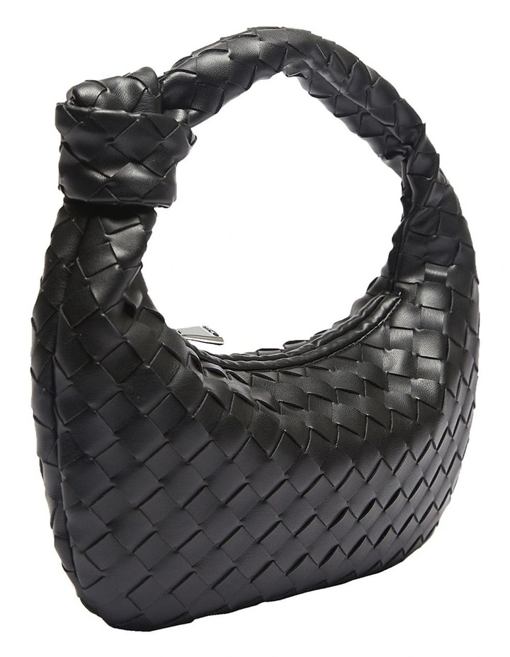 Bazz Weave Bag In Black