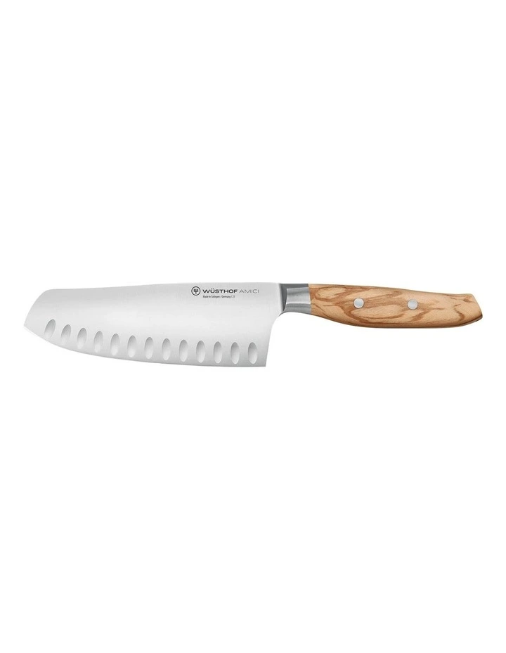 Wusthof Amici Santoku Knife with Hollows 17cm