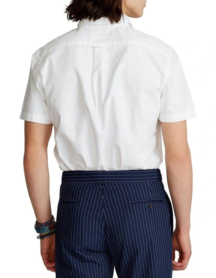 Classic Fit Garment-Dyed Oxford Shirt