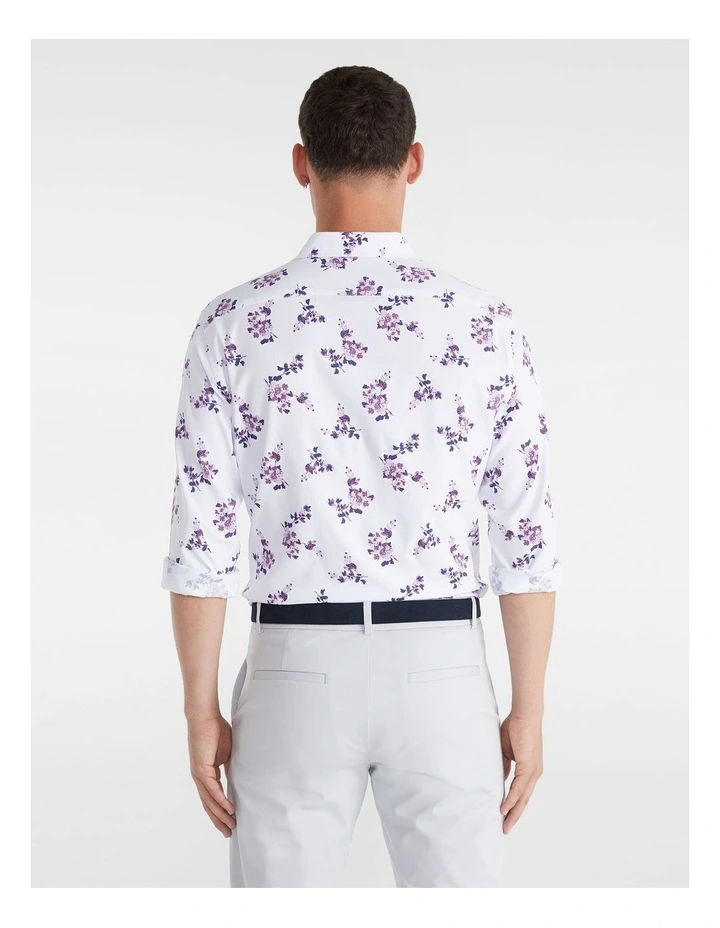 Cyprus Slim Shirt In White