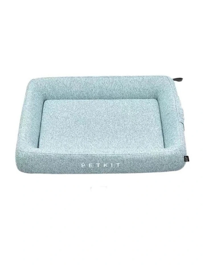 Four Season Deep Sleep Pet/Cat Bed Rectangle Cushion Medium in Mint Green