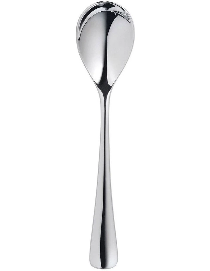 Malvern Bright Dessert Spoon in Silver