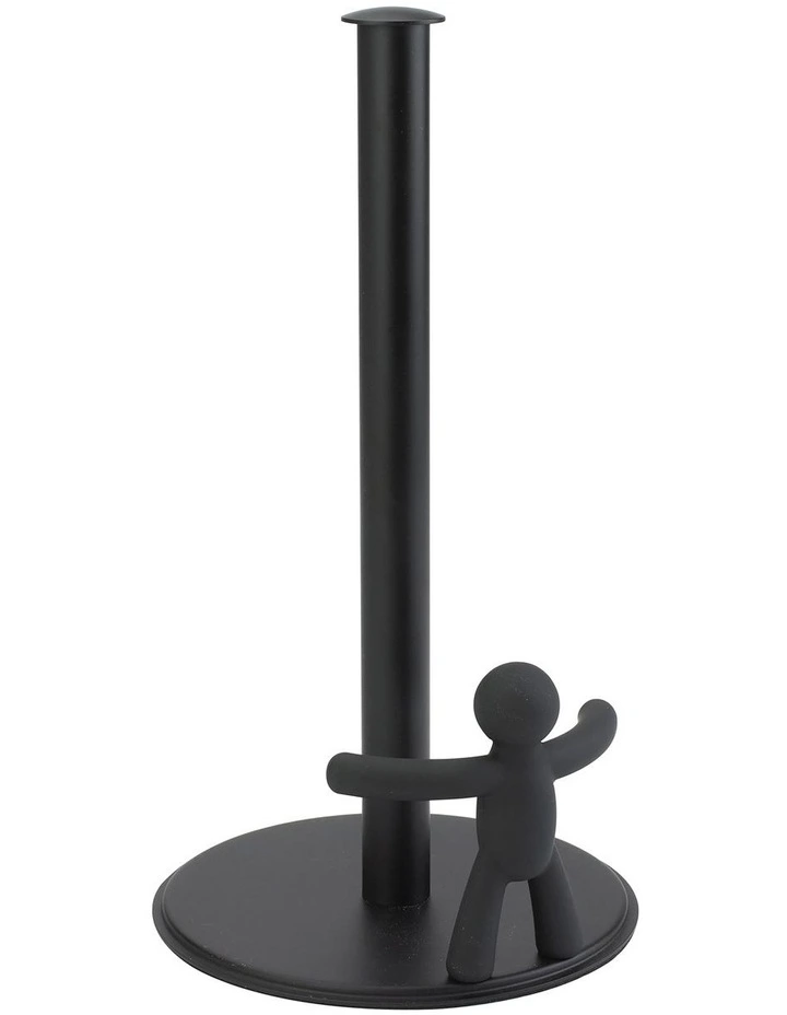 Buddy Paper Towel Holder 18x18x34cm in Black
