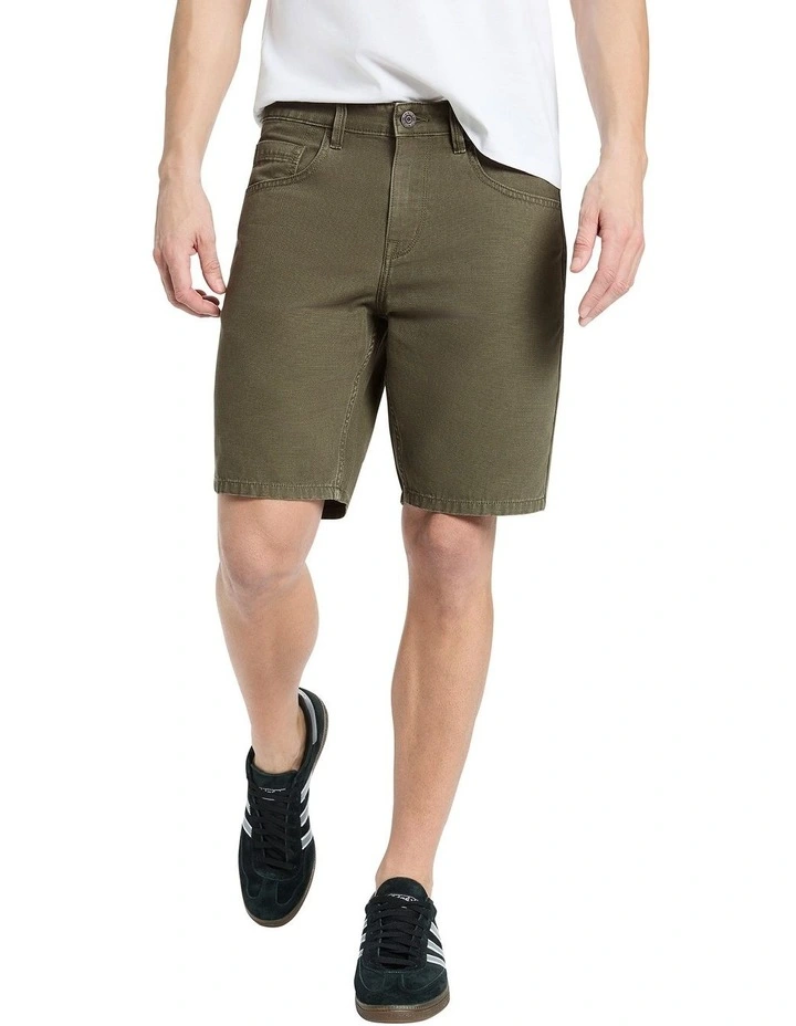 Tommy 5pkt Canvas Shorts in Khaki