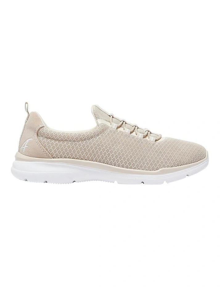Quattro Sneakers in Beige Knit