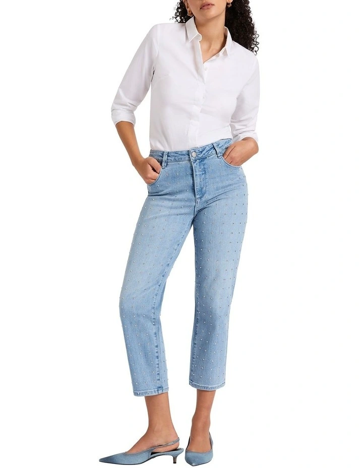 Carrie Classic Shirt in White