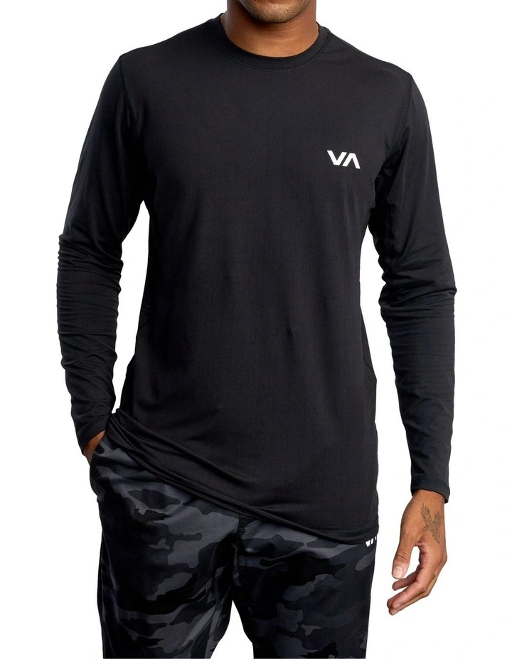 Sport Vent Long Sleeve T-Shirt Black