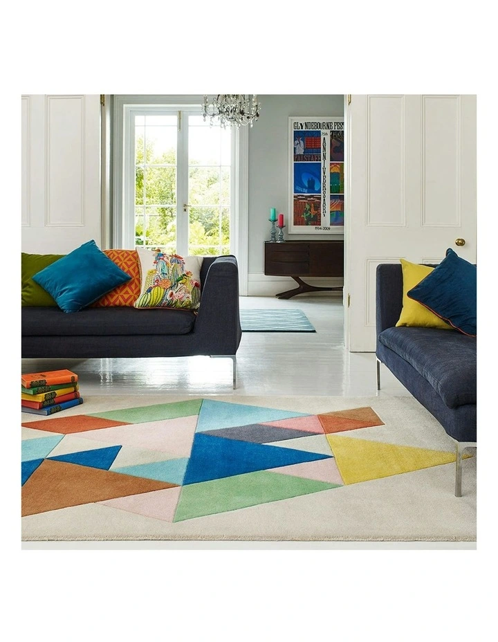 Asiatic Triangle Rug in Multi