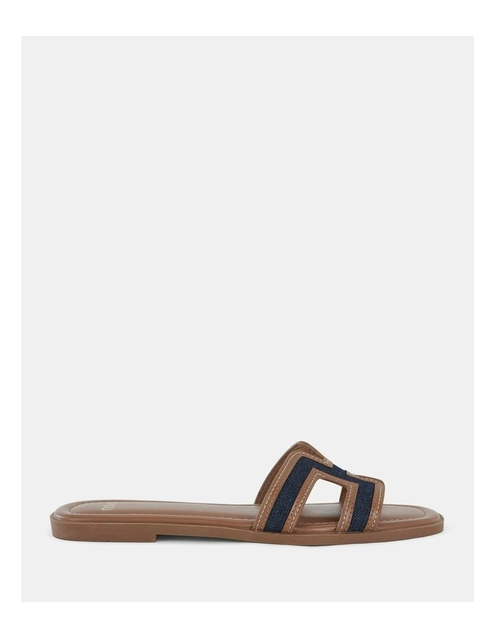 Sachie Slides in Denim