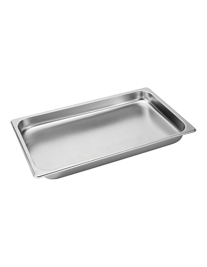 Gastronorm Deep Stainless Steel Tray in Silver