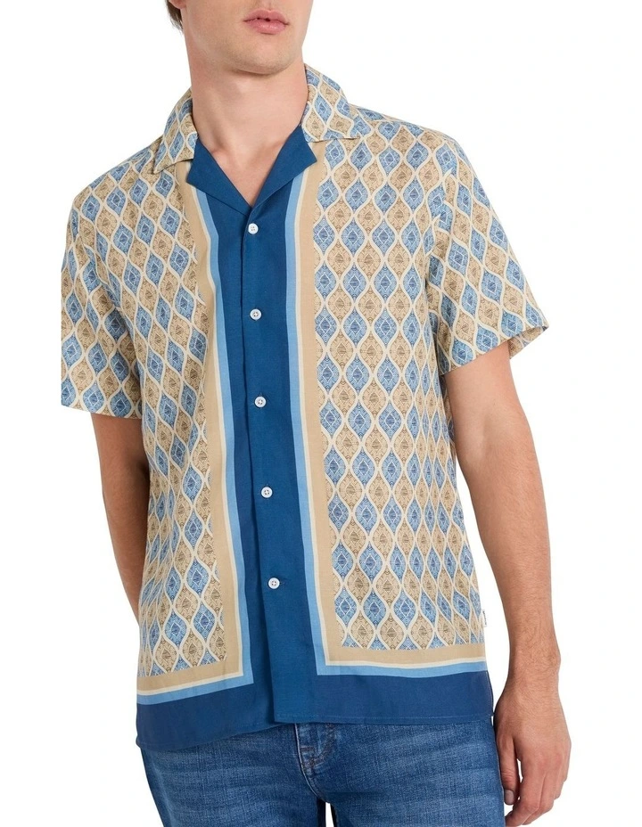 Lovely Day Shirt in Sand Multi