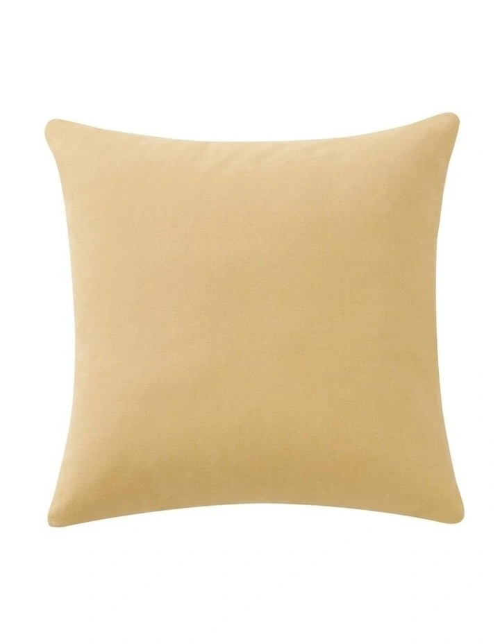 Ryer Square Cushion in Ochre