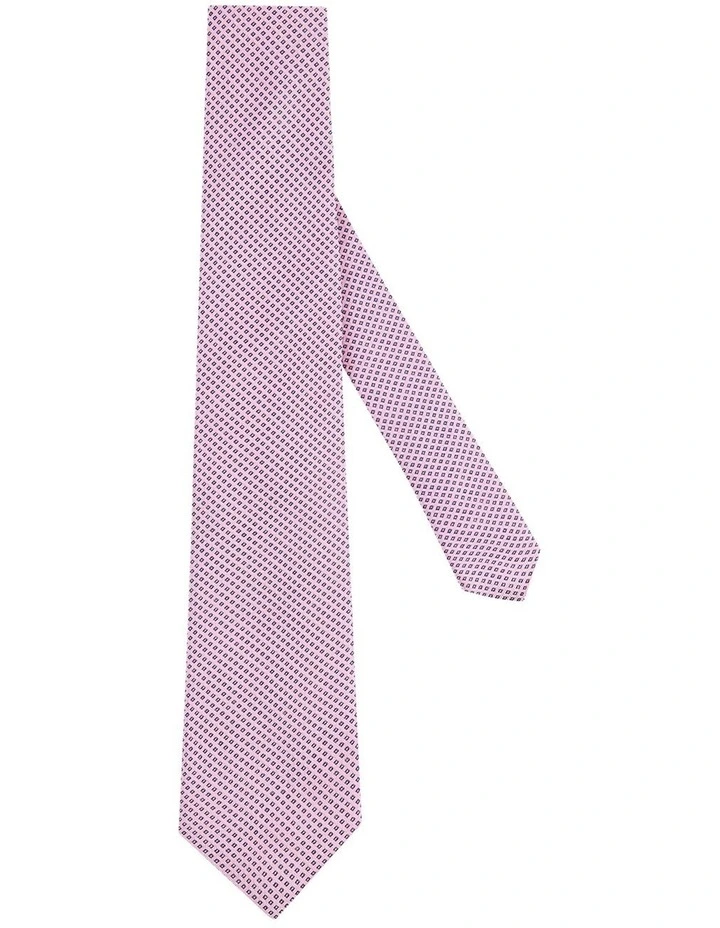 McKinley Tie in Pink/Navy