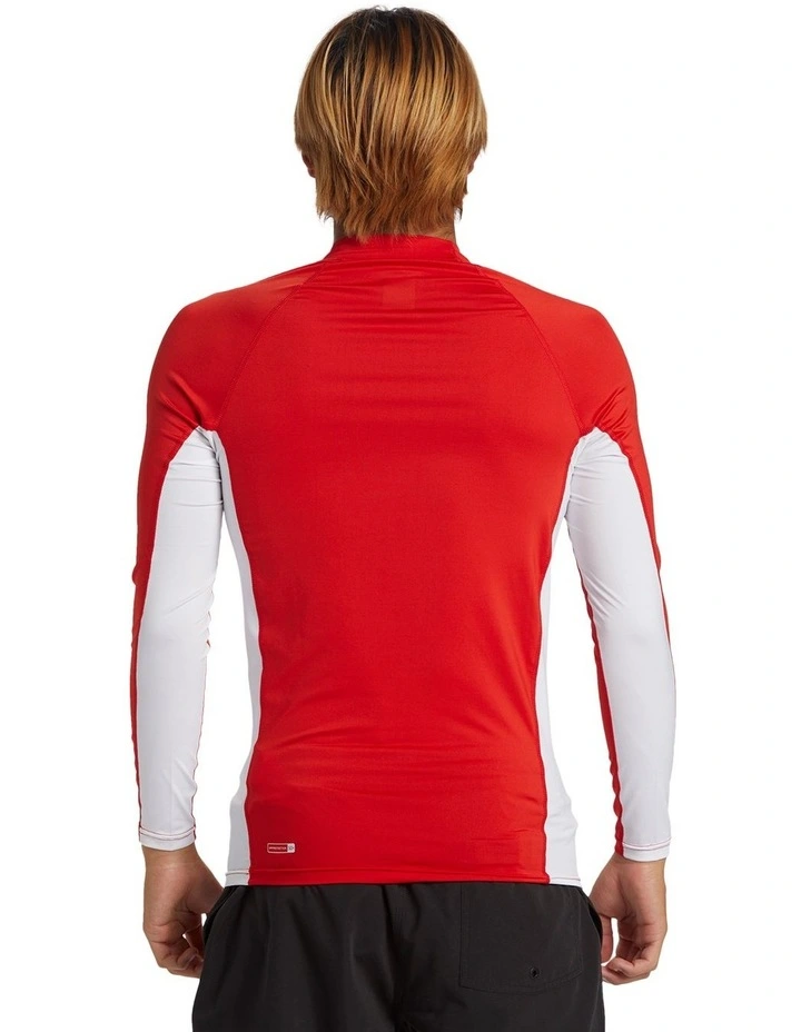 Everyday Long Sleeve UPF 50 Surf T-shirt in Red