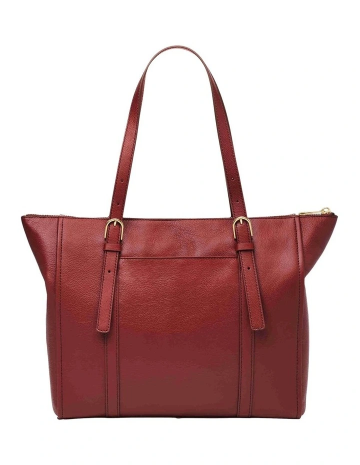 Carlie Tote Bag in Scarlett