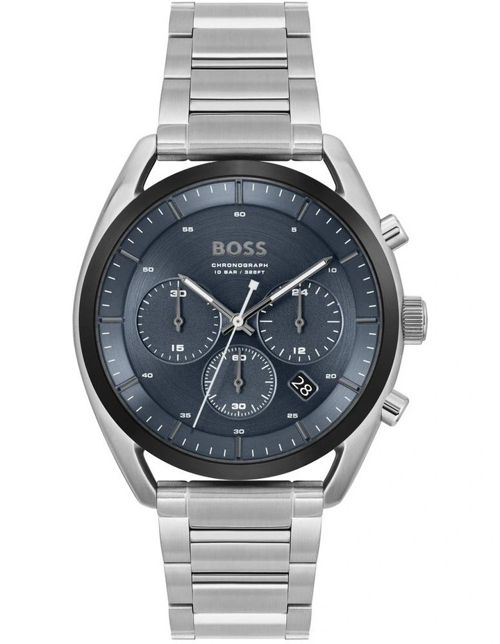 Top Stainless Steel Watch in Blue