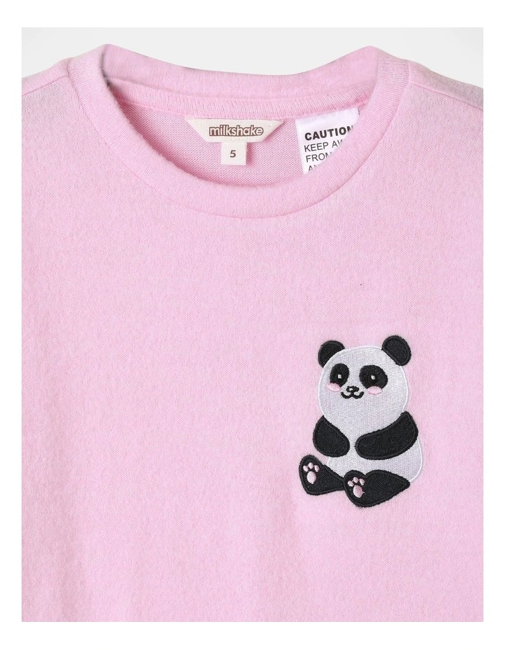 Panda Pyjama Set in Light Pink