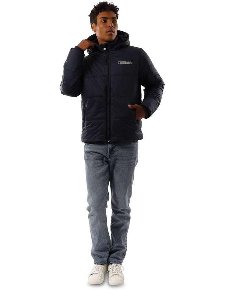 Lewis Padded Jacket in LA Navy