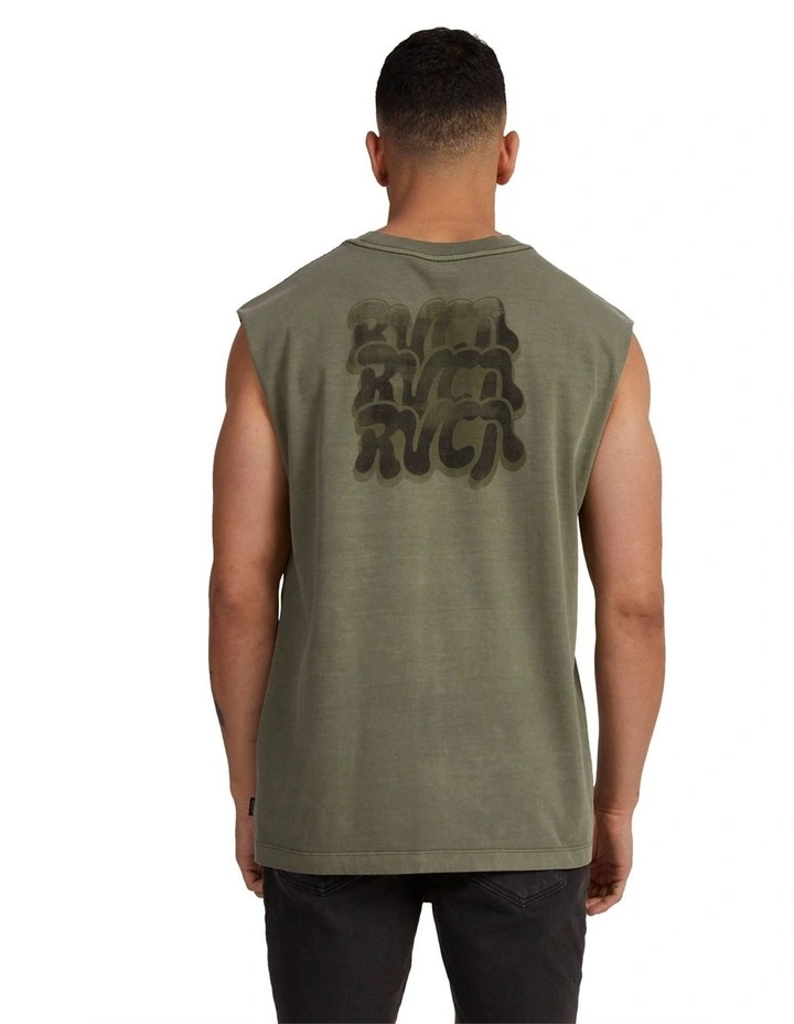 Zerox Tank Top in Agave