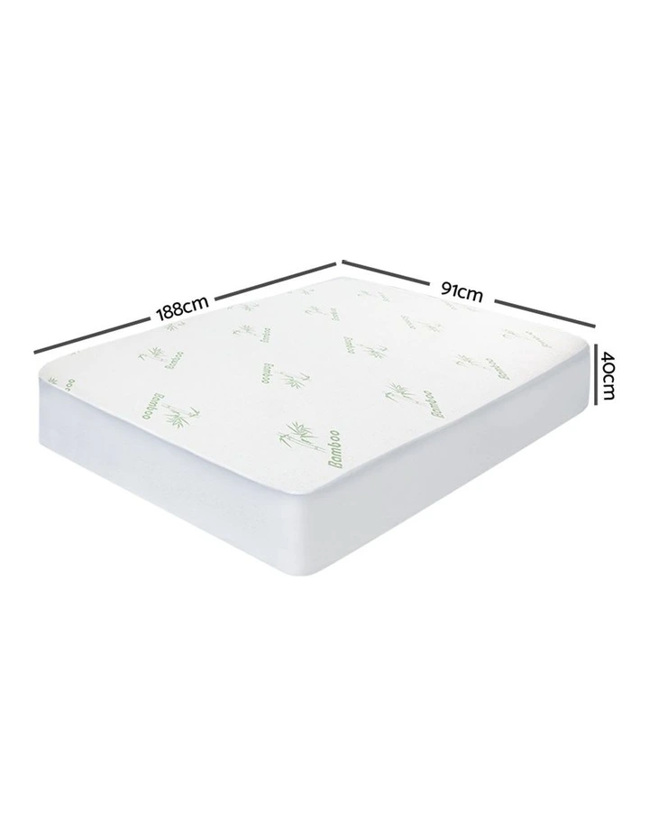 Mattress Protector Bamboo Single