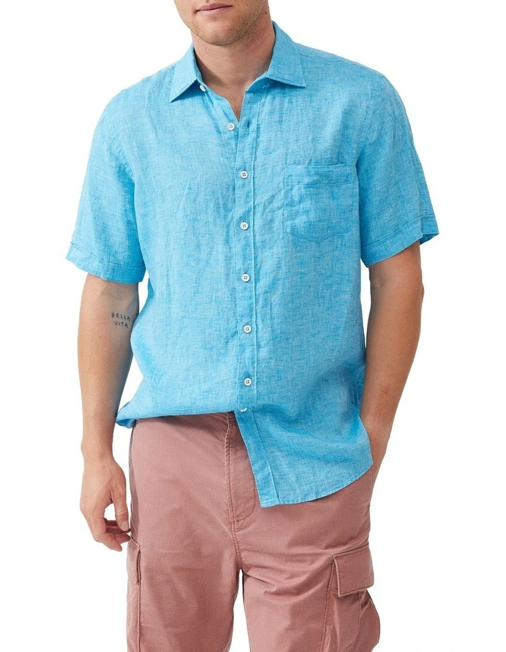 Waiheke 2 Shirt in Cobalt