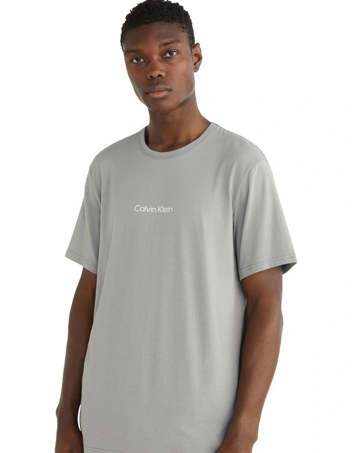 Structure Sleep Tee in Grey
