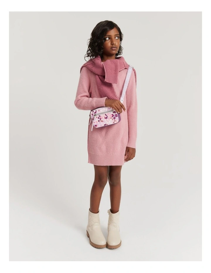 Knit Dress in Dusty Rose