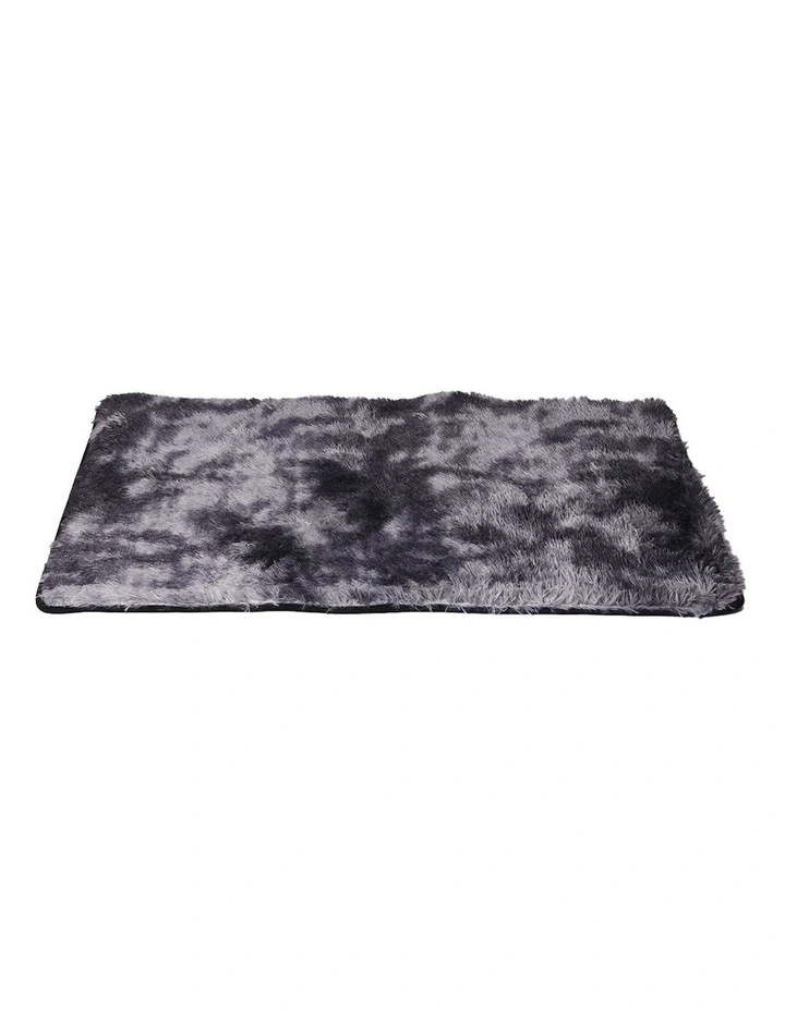 Shaggy Soft Tie-Dyed Large Area Floor Rug 160x230cm in Grey