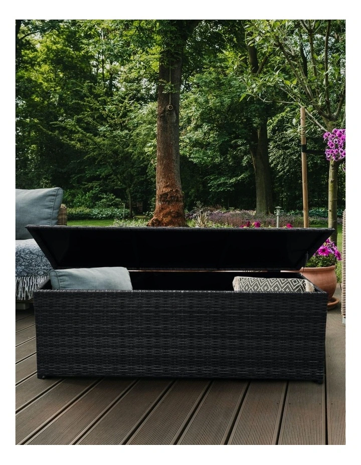 Rattan Storage in Black