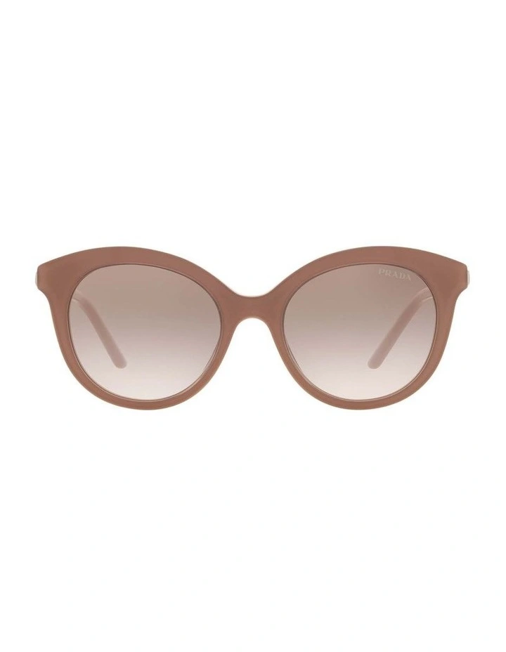 PR 02YSF Brown Sunglasses